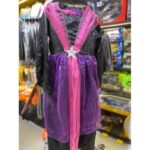 Déguisement Sorcière Avec Chapeau Noir Violet 8-10ans