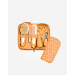 Trousse de toilette pour bébé 10pcs Moutarde
