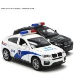 Inertial Police Car Die cast