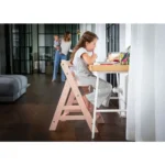 Chaise Haute Alpha+B Rose – Image 3