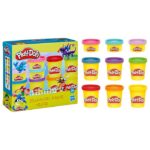 Paquet de 9 composés colorés Play-Doh - Assortiment
