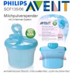 Avent doseur de lait en poudre BLEU