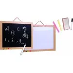 Ardoise en bois 3 en 1