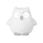 Veilleuse Hibou dormeur gris