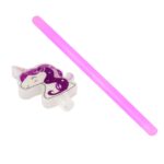Glow in the Dark Unicorn wand violet – Image 3