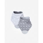 Bandana Réversible avec Anneau Dentaire Gris