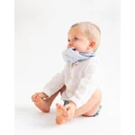 Bandana Réversible avec Anneau Dentaire Bleu – Image 2