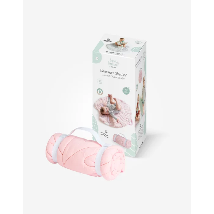 Couverture relax Slow Life Rose – Image 2