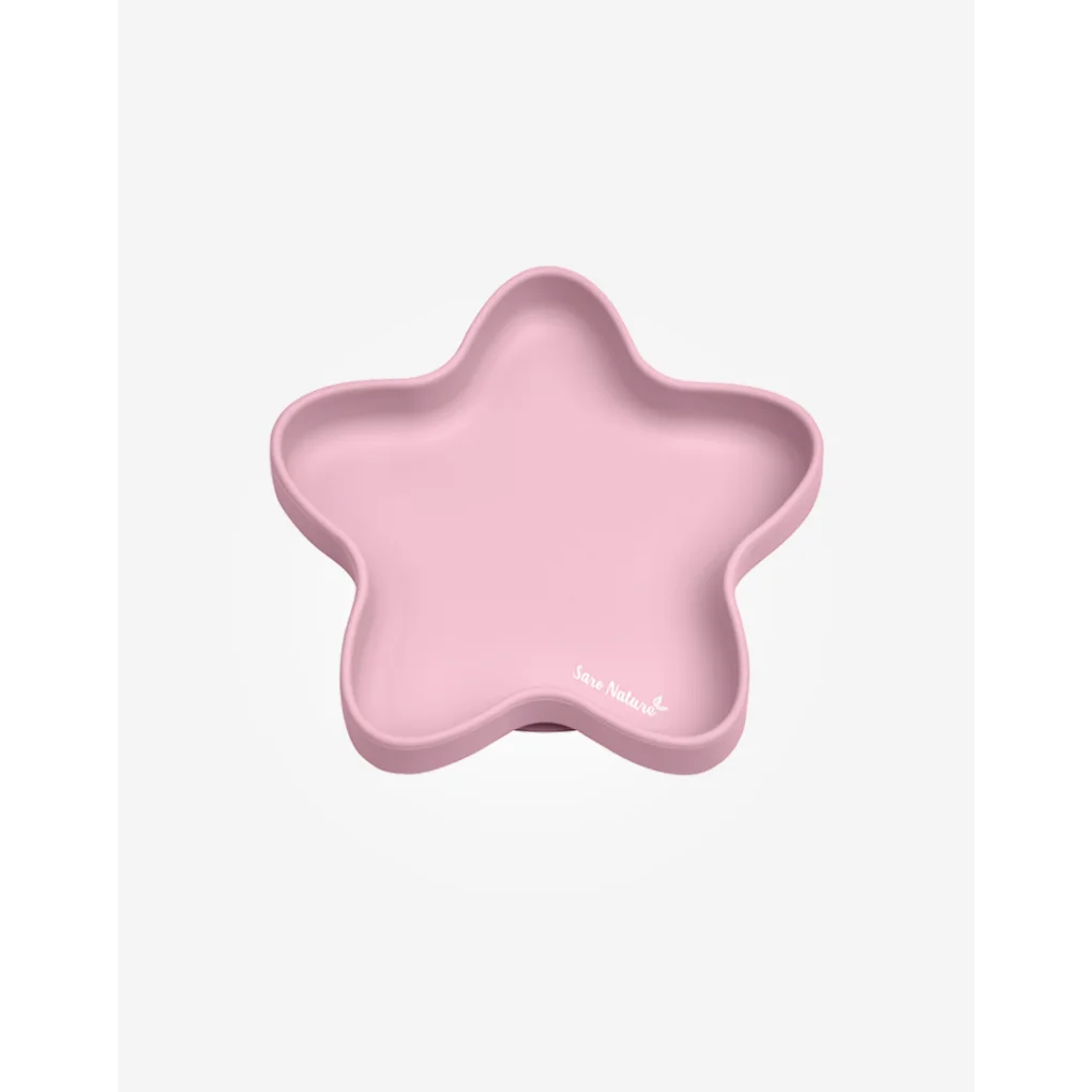 1742_A Plaque en silicone Etoile Rose – Image 1