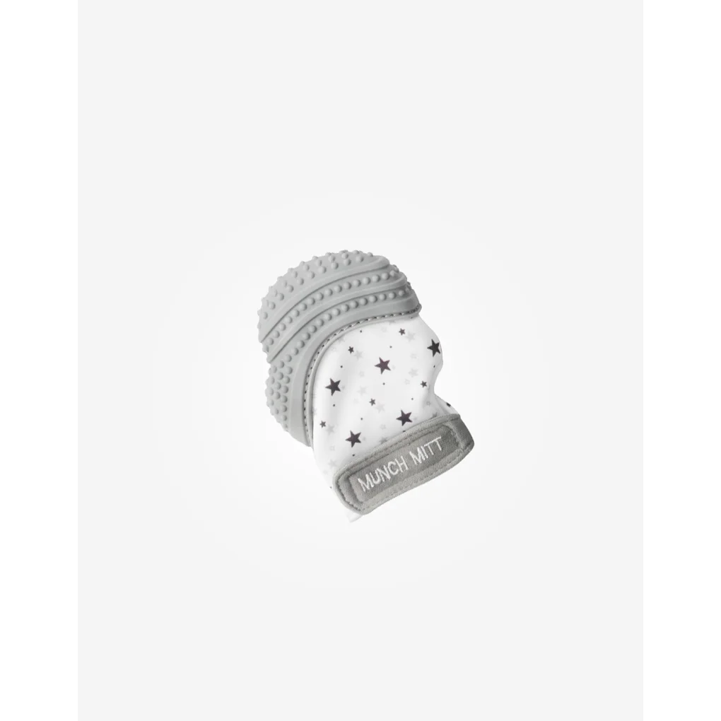 21072_B Gant de dentition Mouthie Mitten Gris – Image 1