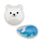 Compresse Froide Ours Polaire et Baleine paquet de 2