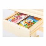 Bureau Pour Enfants Lena Naturel L 109 x P 58 x H 70 – Image 5