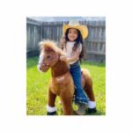 Ponycycle Marron avec son et friens 4-9ans