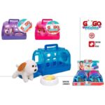GOGO Friends - Chien en Peluche avec Cage