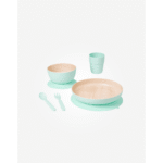 Coffret Repas avec ventouse Nordic Menthe