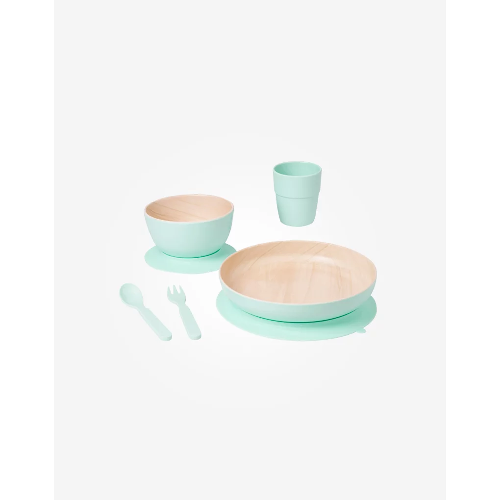 5054_B Coffret Repas avec ventouse Nordic Menthe – Image 1
