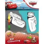 Colouring 3D puzzle set Cars