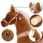Ponycycle Marron avec son et frein 3-5ans – Image 3