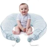 Babyjem 525- Coussin Bébé 5 Fonctions Bleu Dots