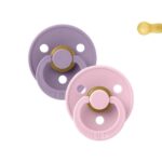 BIBS Tetine Lavender/Baby Pink  0-6mois – Image 2
