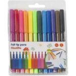 Pack de 12 feutres Ecolo