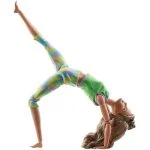 ​Barbie Made to Move Doll - Green Dye Pants – Image 4