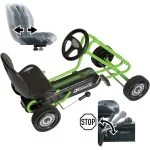 Kart Ã  Pedale Tornado Green – Image 3
