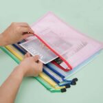 Zip file Bag-Chemises  documents A5 avec fermeture – Image 4