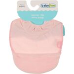 Babyjem 375-Bavoir en velours Rose – Image 2