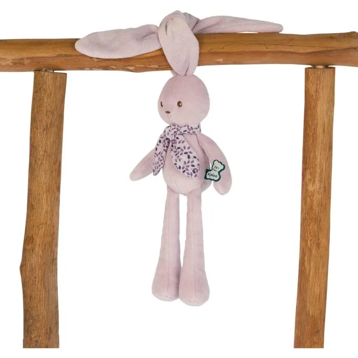 Doudou Pantin Lapin Rose 25 cm – Image 3