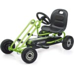 Kart Ã  Pedale Tornado Green – Image 2