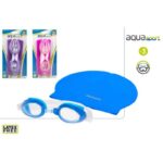 Set Lunettes + Bonnet de Bain Silicone