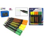 Blister 6 Marqueurs FLUO