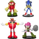 Figurines articulées SONIC - Collection de 4 personnages de 7,5 cm – Image 2