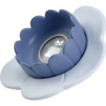Thermomètre de bain "Lotus" Gris-Bleu – Image 3