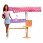 Barbie poupée et mobilier  de chambre