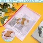 Zip file Bag-Chemises  documents A5 avec fermeture – Image 3