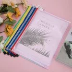 Zip file Bag-Chemises  documents A5 avec fermeture – Image 2