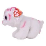 BEANIE BABIES SMALL - TABOR LE TIGRE ROSE/BLANC – Image 2