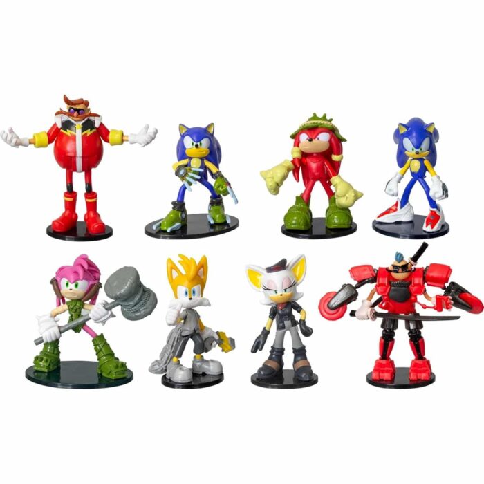 Sonic - 8 Figurines Articulées - 7,5 Cm – Image 2