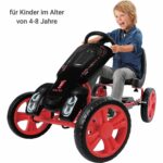 kart Ã  pédales Racer Red – Image 2