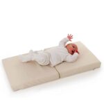 Sleeper Dream N Care Matelas  pour Lit Parapluie 82 x 45 cm - Hauteur 6 cm Beige
