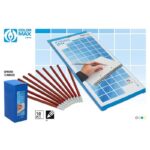 Blister 10 Crayons HB avec Gomme
