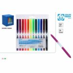Set 12 Crayons Couleurs Pointe Double