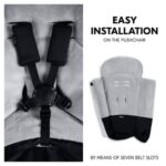Chancelière - Pushchair Footmuff Winter Grey – Image 4