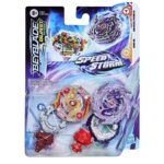 Pack 2 Toupies Beyblade Duel Speedstorm  ODAX O6 KOLOSSAL FARNIR F6 – Image 2