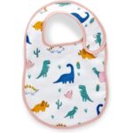 Babyjem 379-Bavoir en Mousseline Dinosaure