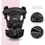 4 way Carrier Black Porte-bébé ergonomique – Image 2