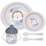 Set de Vaisselle 5 pas Singe