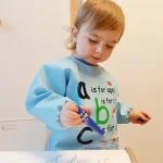 Babyjem 049 - Tablier D'activité Bleu – Image 2